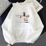 Kiki's Delivery Service Black Cat Unisex Hoodie-Kawaii Dream