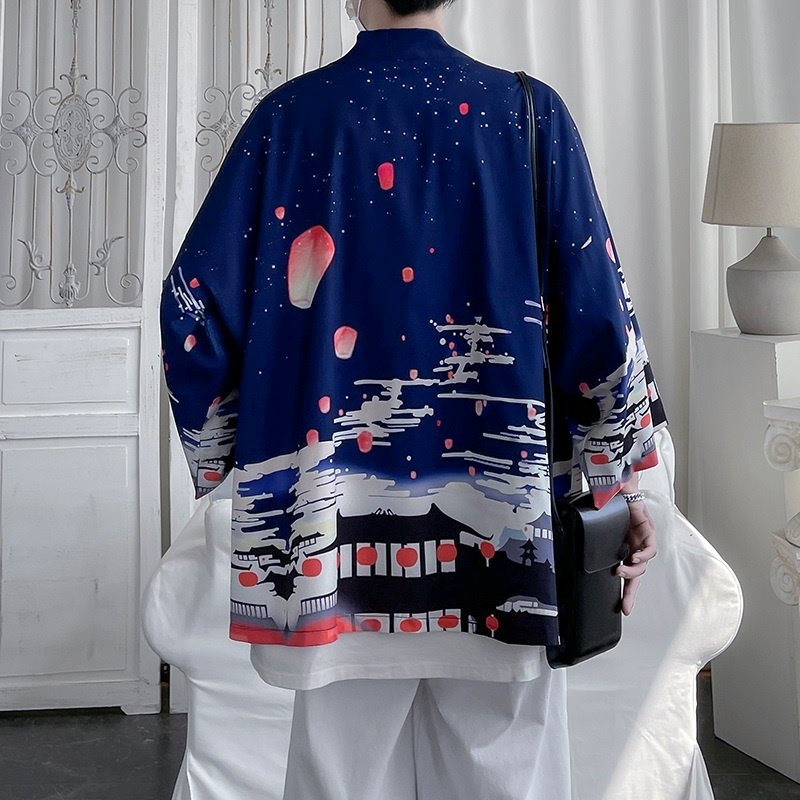 Kimono Japanese Temple Mystic Night-Kawaii Dream