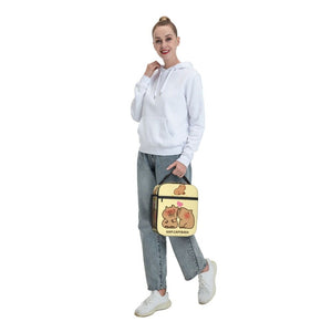 Kissing Capybaras Lunch Bag-Kawaii Dream