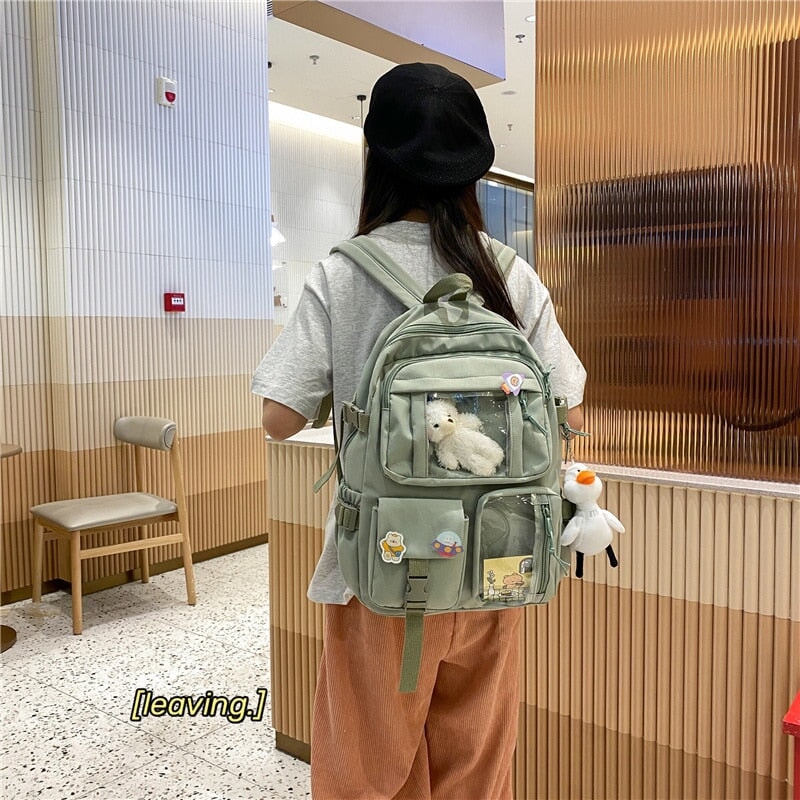Large Functional Waterproof Kawaii Backpack-Kawaii Dream