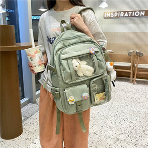Large Functional Waterproof Kawaii Backpack-Kawaii Dream