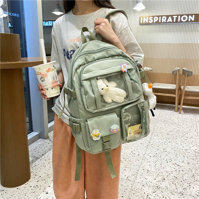Large Functional Waterproof Kawaii Backpack-Kawaii Dream
