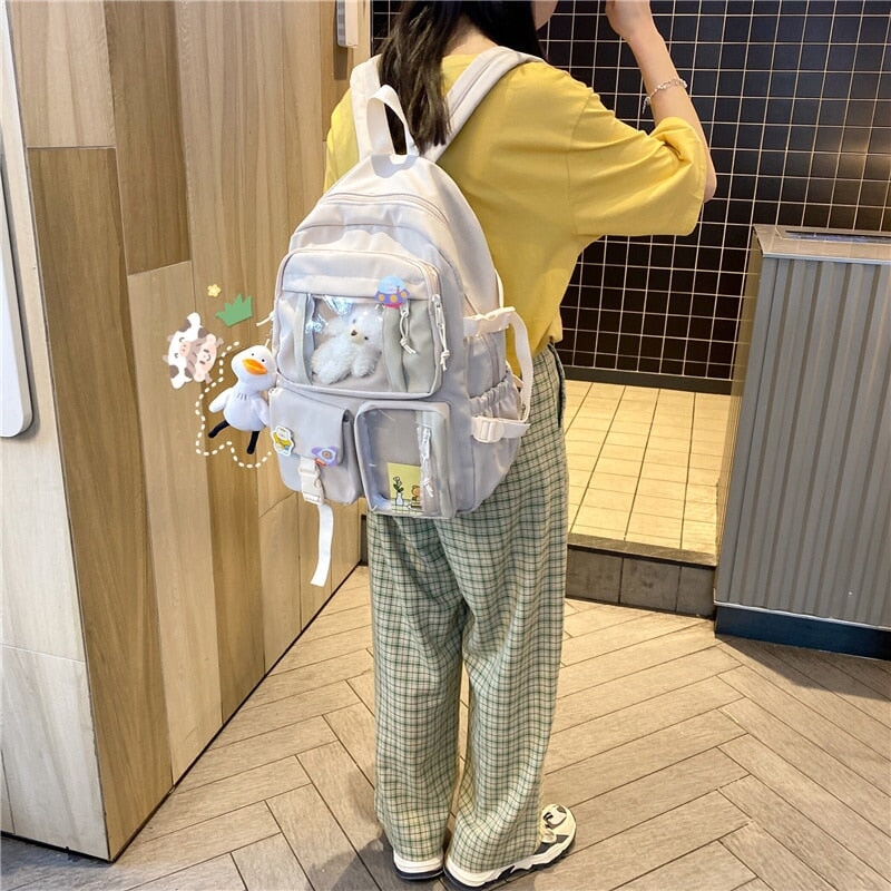 Large Functional Waterproof Kawaii Backpack-Kawaii Dream