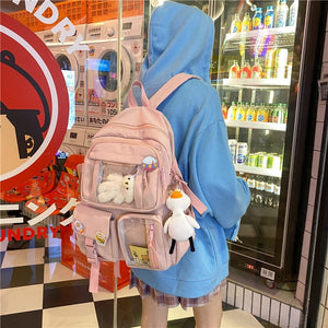 Large Functional Waterproof Kawaii Backpack-Kawaii Dream