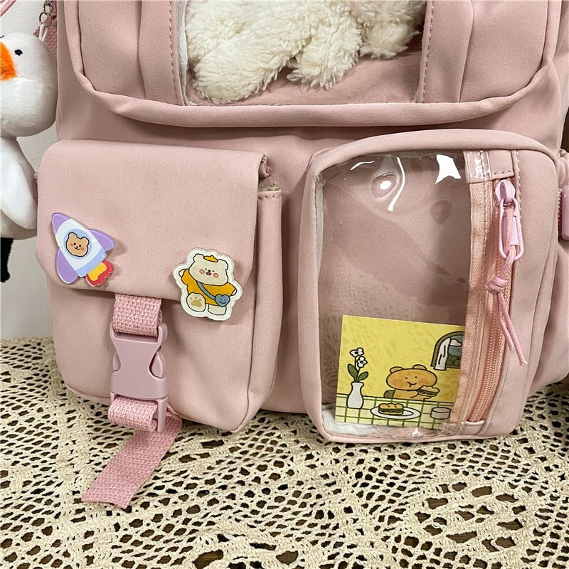 Large Functional Waterproof Kawaii Backpack-Kawaii Dream