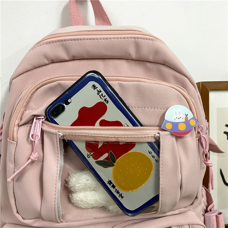 Large Functional Waterproof Kawaii Backpack-Kawaii Dream