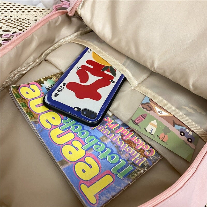 Large Functional Waterproof Kawaii Backpack-Kawaii Dream