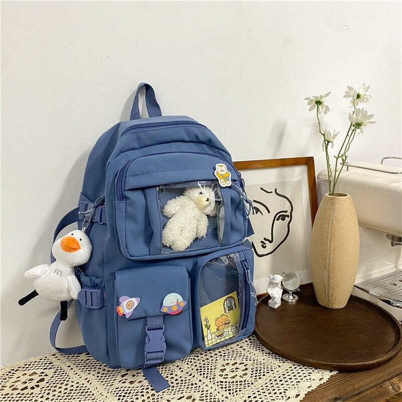 Large Functional Waterproof Kawaii Backpack-Kawaii Dream