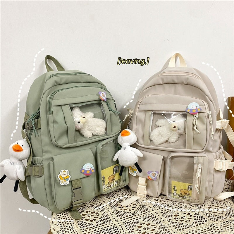 Large Functional Waterproof Kawaii Backpack-Kawaii Dream