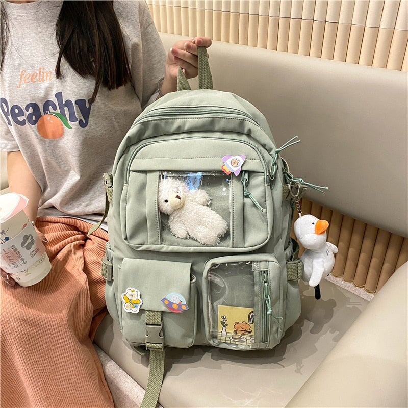 Large Functional Waterproof Kawaii Backpack-Kawaii Dream