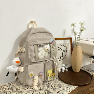 Large Functional Waterproof Kawaii Backpack-Kawaii Dream