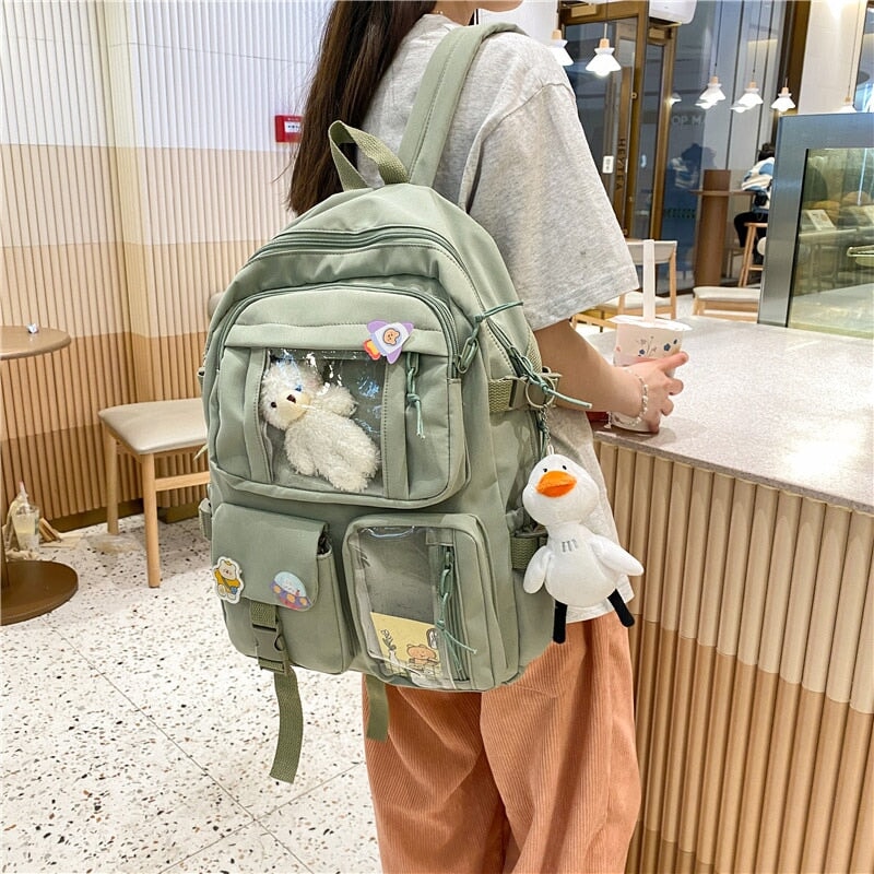 Large Functional Waterproof Kawaii Backpack-Kawaii Dream