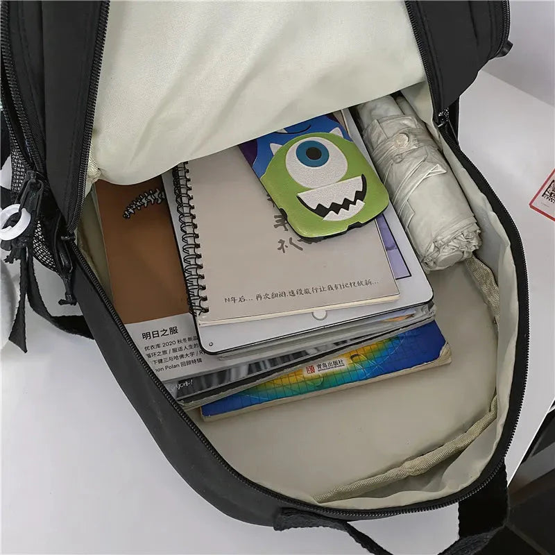 Large Kawaii Two-tone Backpack-Kawaii Dream