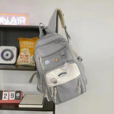 Large Kawaii Two-tone Backpack-Kawaii Dream