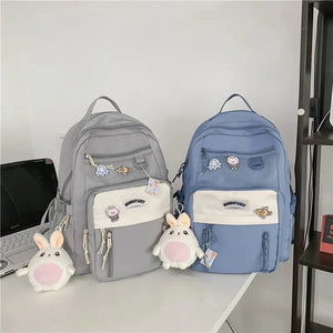 Large Kawaii Two-tone Backpack-Kawaii Dream