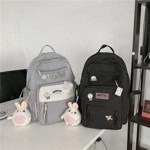 Large Kawaii Two-tone Backpack-Kawaii Dream