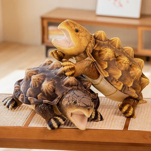 Large Lifelike Snapping Turtle Plushie-Kawaii Dream