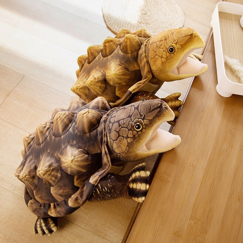 Large Lifelike Snapping Turtle Plushie-Kawaii Dream