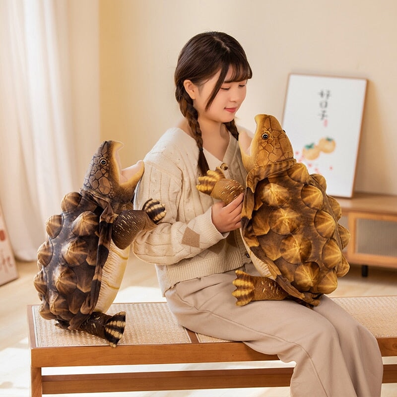 Large Lifelike Snapping Turtle Plushie-Kawaii Dream