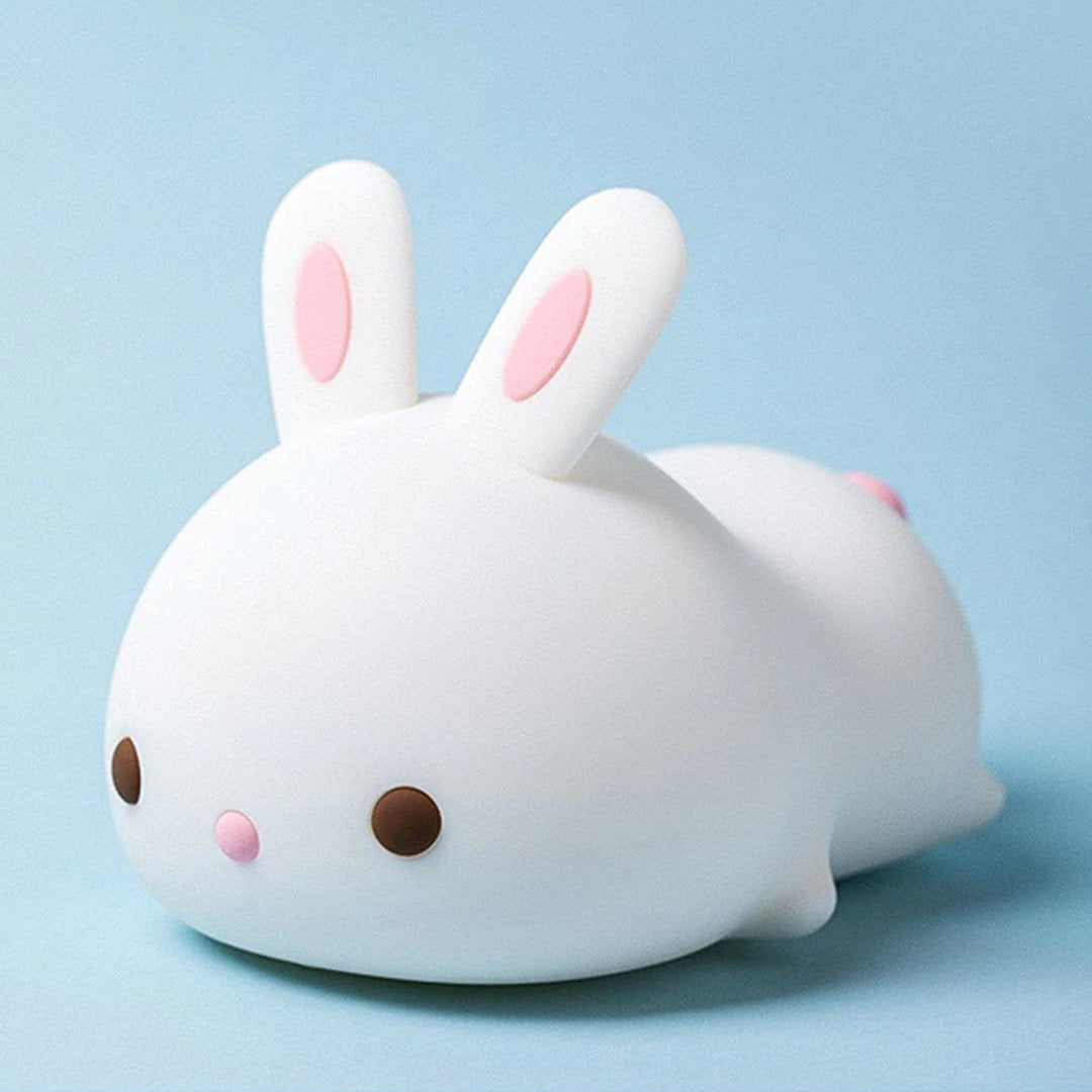 Laying Cat & Bunny LED Night Light-Kawaii Dream
