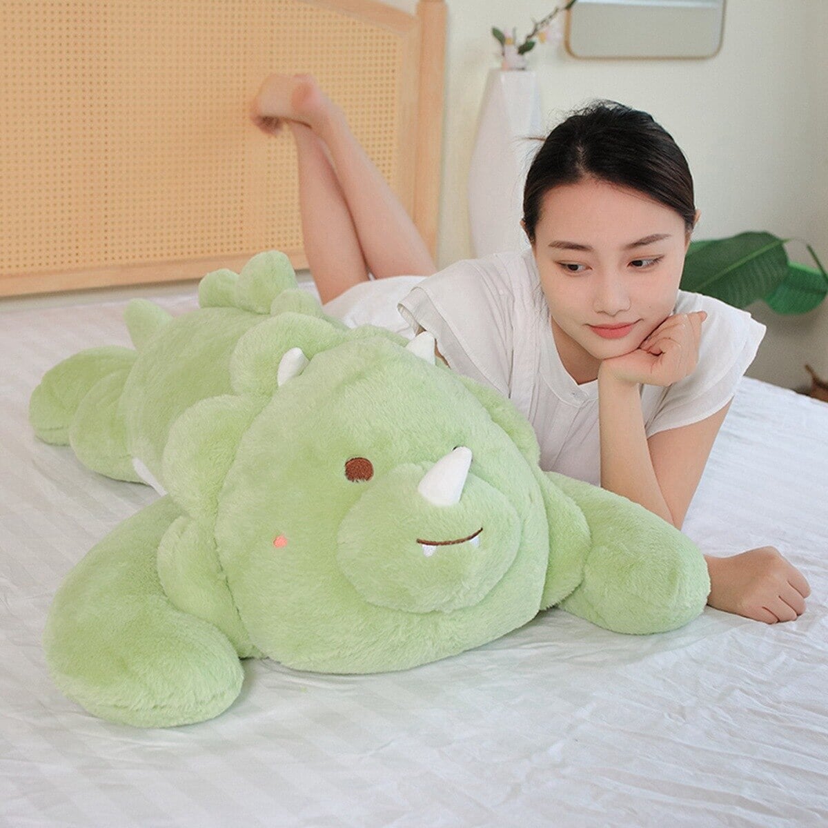 Laying Triceratops Plushie-Kawaii Dream