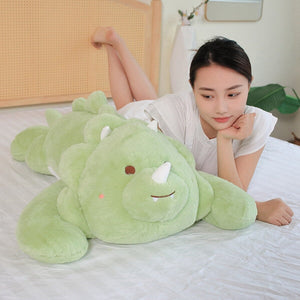 Laying Triceratops Plushie-Kawaii Dream