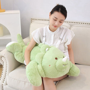 Laying Triceratops Plushie-Kawaii Dream