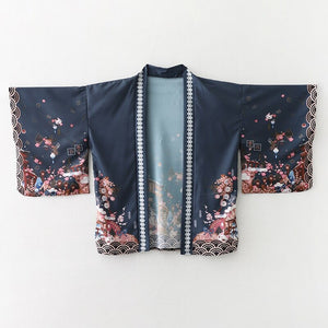 Legendary Japanese Royal Samurai Print Kimono-Kawaii Dream