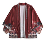 Legendary Japanese Royal Samurai Print Kimono-Kawaii Dream