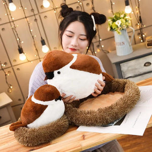 Lifelike Sparrow Family Plush-Kawaii Dream