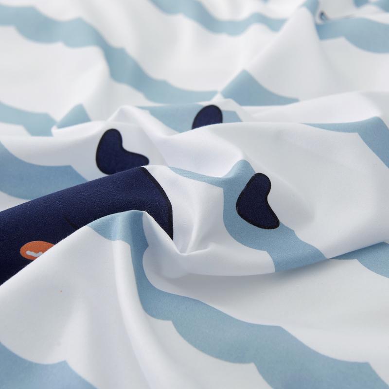 Light & Dark Whale Print Bedding Set-Kawaii Dream