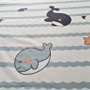 Light & Dark Whale Print Bedding Set-Kawaii Dream