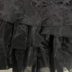 Lolita Black Mini Tutu Dress-Kawaii Dream