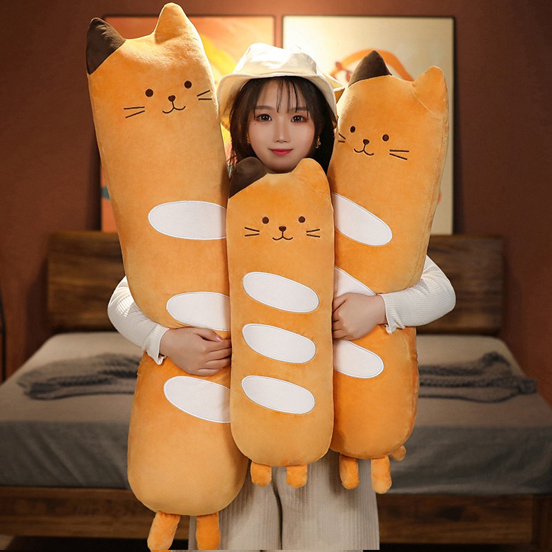 Long Baguette Cute Cat Bread Plushie-Kawaii Dream