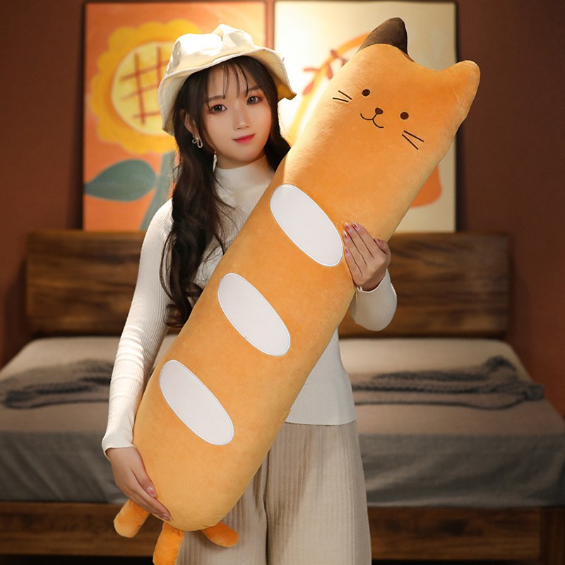 Long Baguette Cute Cat Bread Plushie-Kawaii Dream