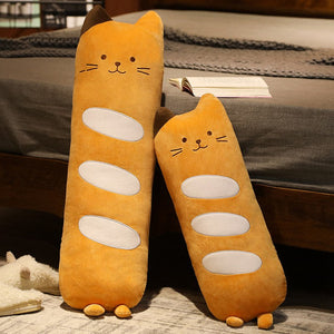 Long Baguette Cute Cat Bread Plushie-Kawaii Dream
