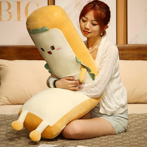 Long Burrito Wrap Bread Plushie-Kawaii Dream