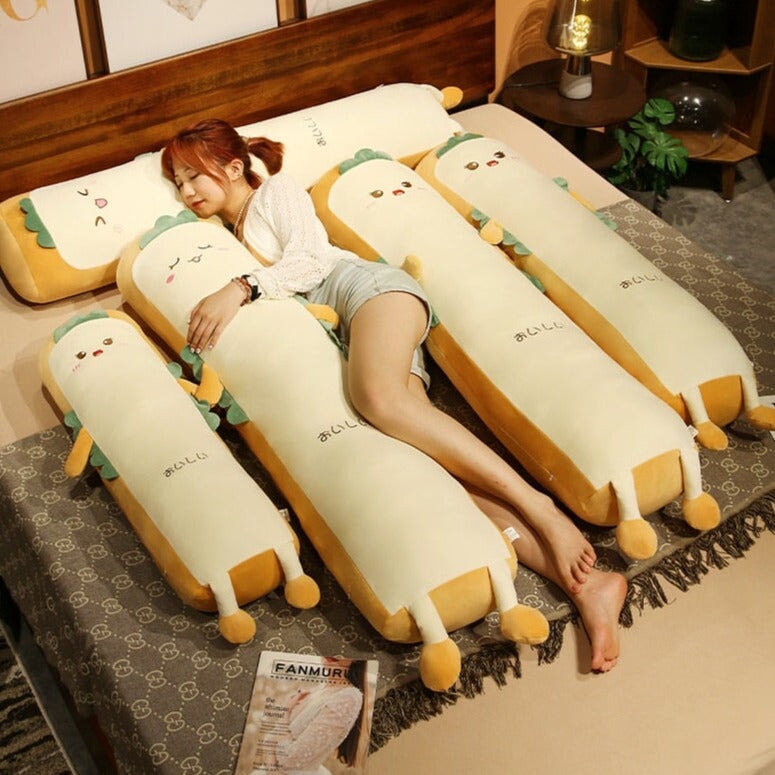 Long Burrito Wrap Bread Plushie-Kawaii Dream