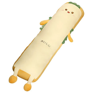 Long Burrito Wrap Bread Plushie-Kawaii Dream