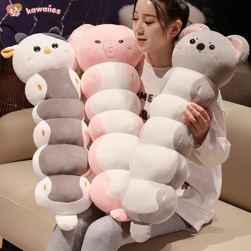 Long Caterpillar Cat Koala Elephant Plushie Collection-Kawaii Dream