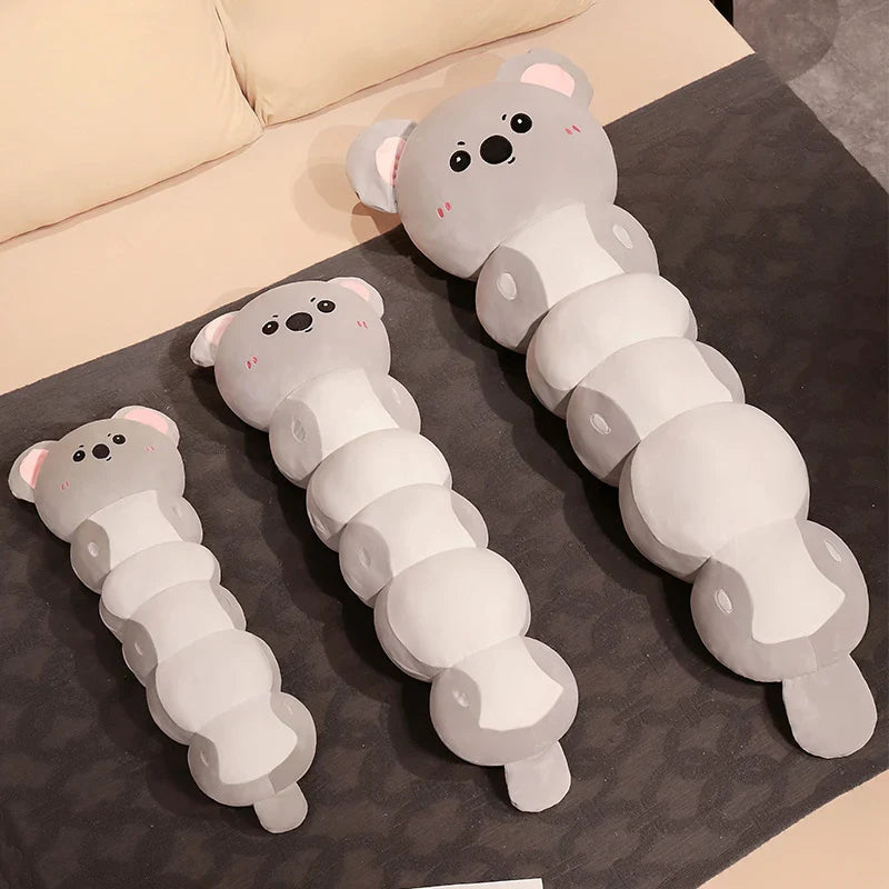 Long Caterpillar Cat Koala Elephant Plushie Collection-Kawaii Dream