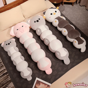 Long Caterpillar Cat Koala Elephant Plushie Collection-Kawaii Dream