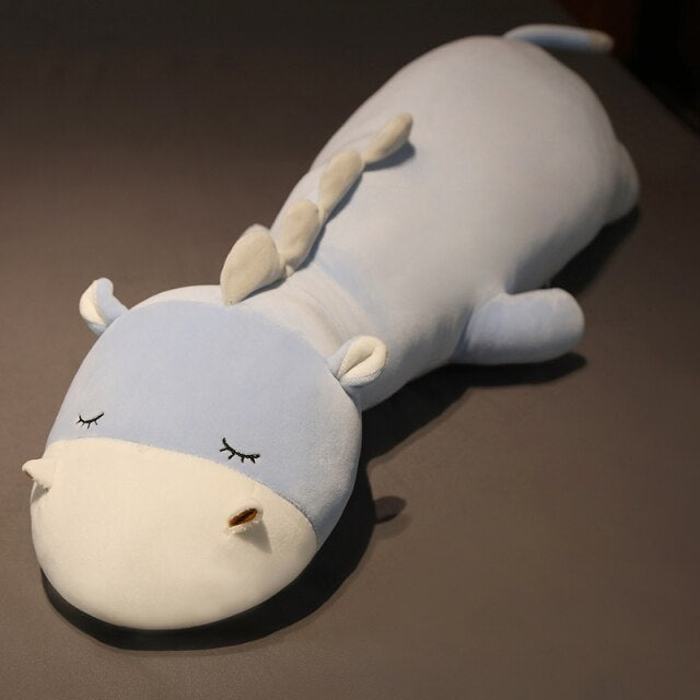 Long Cuddly Hippo Cow Sheep Plushies-Kawaii Dream