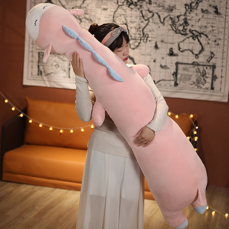 Long Cuddly Hippo Cow Sheep Plushies-Kawaii Dream