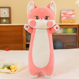 Long Cuddly Sakura Fox Family Plushie-Kawaii Dream