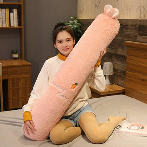 Long Fluffy Animal Body Pillow Plushies-Kawaii Dream