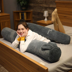 Long Fluffy Animal Body Pillow Plushies-Kawaii Dream