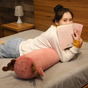 Long Fluffy Animal Body Pillow Plushies-Kawaii Dream