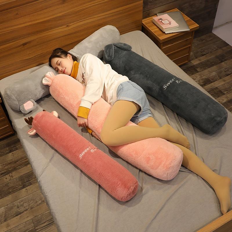 Long Fluffy Animal Body Pillow Plushies-Kawaii Dream