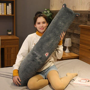 Long Fluffy Animal Body Pillow Plushies-Kawaii Dream